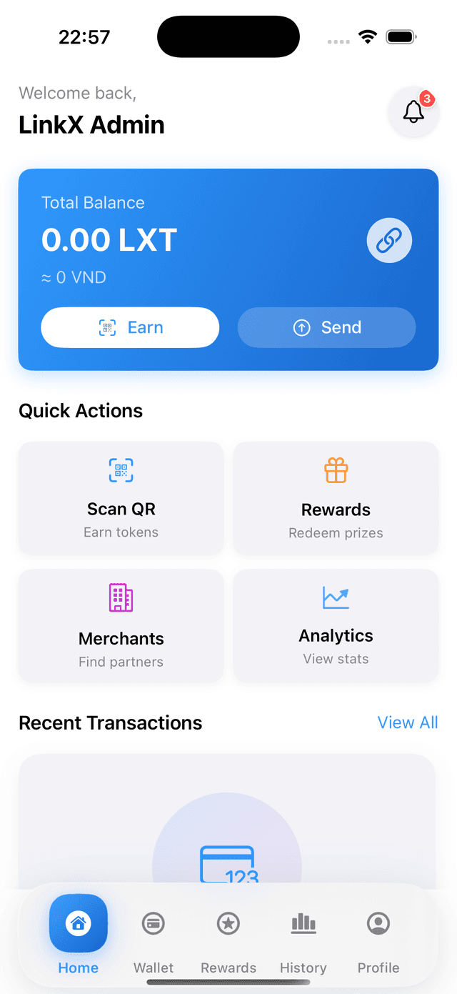 LinkX Mobile App Preview